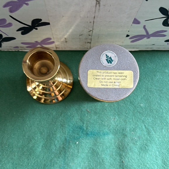 Partylite 2.5” candlestick pair - Picture 3 of 3